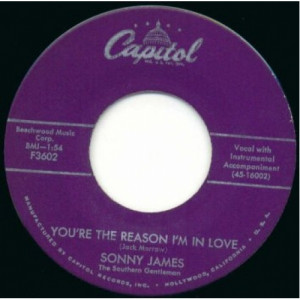 Sonny James - You're The Reason I'm In Love / Young Love - 45 - Vinyl - 45''