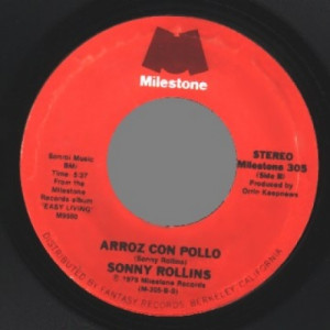 Sonny Rollins - Arroz Con Pollo / Isn't She Lovely - 45 - Vinyl - 45''