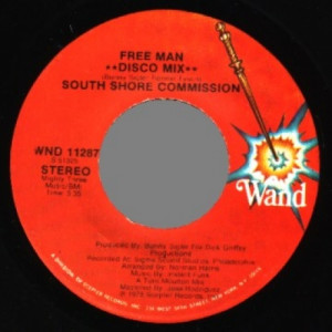 South Shore Commission - Free Man / Same (disco Mix) - 45 - Vinyl - 45''