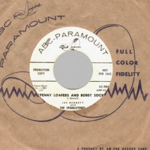 Sparkletones (joe Bennett & ) - Penny Loafers And Bobby Socks / Rocket - 45 - Vinyl - 45''