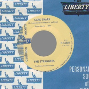 Strangers - Card Shark / Mind Reader - 45 - Vinyl - 45''