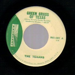 Texans (burnette Brothers) - Green Grass Of Texas / Bloody River - 45 - Vinyl - 45''