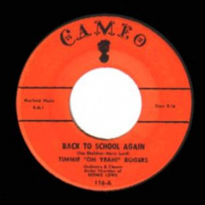 Timmie Rodgers - I've Got A Dog Who Loves Me / Back To School Again - 45 - Vinyl - 45''