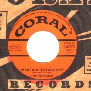 Tom Edwards - What Is A Teenage Boy / What Is A Teenage Girl - 45 - Vinyl - 45''