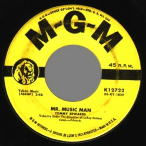 Tommy Edwards - Mr. Music Man / Love Is All We Need - 45 - Vinyl - 45''