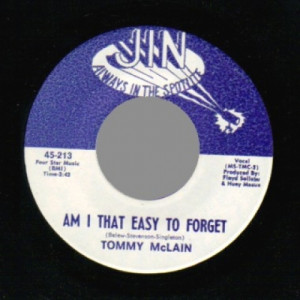 Tommy Mclain - I'm Gonna Cry / Am I That Easy To Forget - 45 - Vinyl - 45''