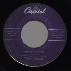 Tommy Sands - Hep Dee Hootie / Teen-age Crush - 45 - Vinyl - 45''