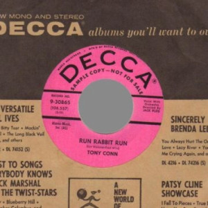 Tony Conn - You Pretty Thing / Run Rabbit Run - 45 - Vinyl - 45''