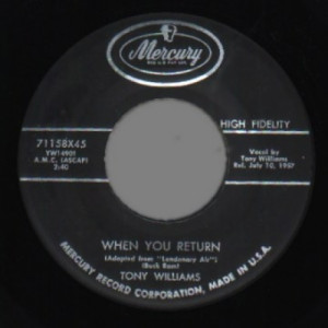 Tony Williams - Let's Start All Over Again / When You Return - 45 - Vinyl - 45''