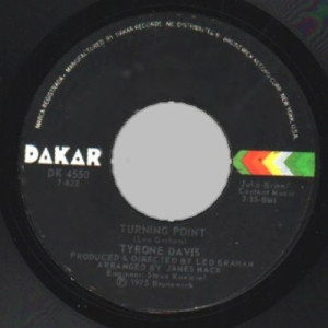 Tyrone Davis - Don't Let It Be Too Late / Turning Point - 45 - Vinyl - 45''
