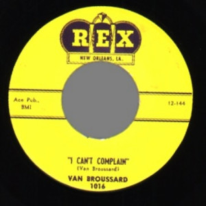 Van Broussard - I Can't Complain / Winter Wind - 45 - Vinyl - 45''