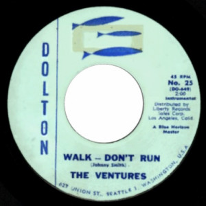 The Ventures  - Walk - Don't Run / Home  - Vinyl - 45''
