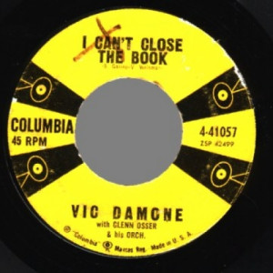 Vic Damone - Junior Miss / I Can't Close The Book - 45 - Vinyl - 45''