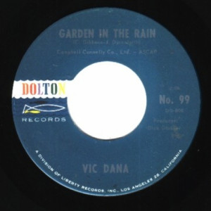 Vic Dana - Stairway To The Stars / Garden In The Rain - 45 - Vinyl - 45''