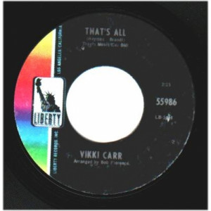 Vikki Carr - That's All / It Must Be Him - 45 - Vinyl - 45''