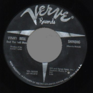 Vinny Bell & The Bell Men - Shindig / Whistle Stop - 45 - Vinyl - 45''