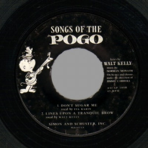 Walt Kelly - Songs Of The Pogo - 45 - Vinyl - 45''