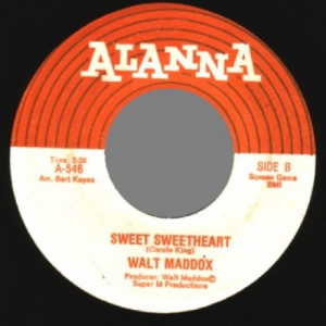 Walt Maddox - Sweet Sweetheart / At The End Of The Rainbow - 45 - Vinyl - 45''