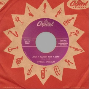Wanda Jackson - Honey Bop / Just A Queen For A Day - 45 - Vinyl - 45''