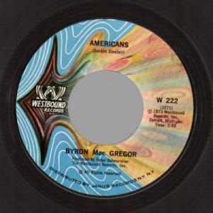 Westbound Strings / Byron Mac Gregor - America The Beautiful / The Americans - 45 - Vinyl - 45''
