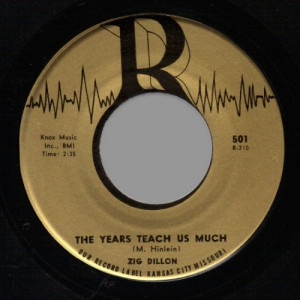 Zig Dillon - On Down The Line/ The Years Teach Us - 45 - Vinyl - 45''