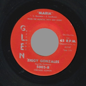 Ziggy Gonzales - Kissin In The Hallway / Maria - 45 - Vinyl - 45''