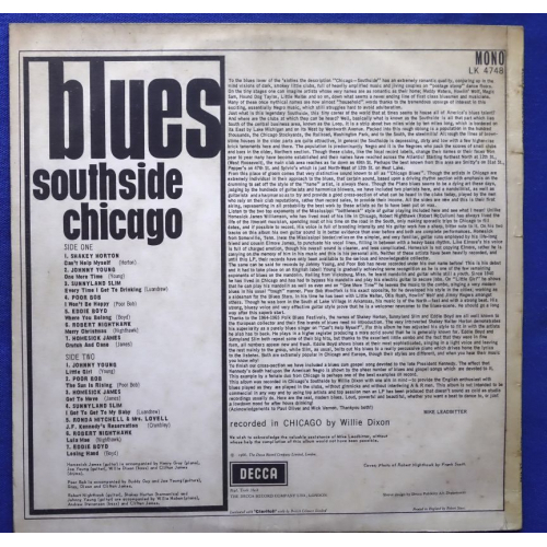 Various ‎ - Blues Southside Chicago - Vinyl - LP