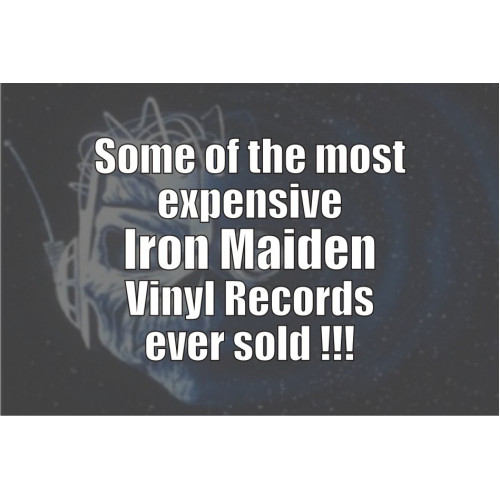 Iron Maiden Metal Vinyl Records for sale