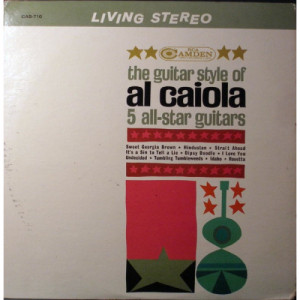 Al Caiola - The Guitar Style Of Al Caiola [Vinyl] - LP - Vinyl - LP
