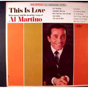 Al Martino - This is Love - LP - Vinyl - LP