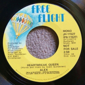 Alex - Heartbreak Queen [Vinyl] - 7 Inch 45 RPM - Vinyl - 7"
