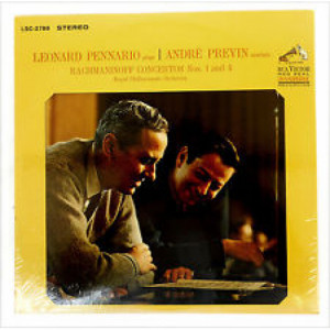 Andre Previn and The Royal Philharmonic Orchestra / Leonard Pennario - Rachmaninoff Concertos Nos. 1 And 4 [Vinyl] - LP - Vinyl - LP