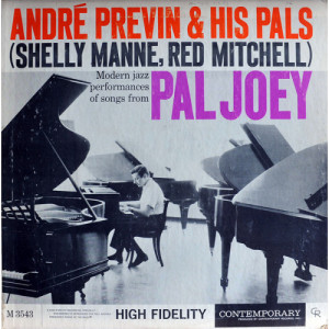 Andre Previn & His Pals - Modern Jazz Performances Of Songs From Pal Joey [Vinyl] - LP - Vinyl - LP