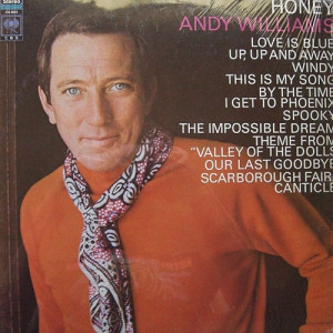 Andy Williams - Honey [Record] Andy Williams - LP - Vinyl - LP