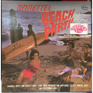 Annette - Beach Party [Record] - LP - Vinyl - LP
