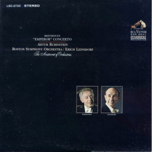 Artur Rubinstein / Boston Symphony Orchestra / Erich Leinsdorf - Beethoven ''Emperor'' Concerto [Vinyl] - LP - Vinyl - LP