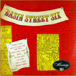 Basin Street Six - Basin Street Six - 10 Inch 33 1/3 RPM - Vinyl - 10'' 
