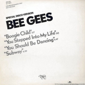 Bee Gees - Boogie Child / You Stepped Into My Life / You Should Be Dancing / Subway [Vinyl] - Vinyl - 12" 