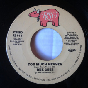 Bee Gees - Too Much Heaven / Rest Your Love On Me [Vinyl] - 7 Inch 45 RPM - Vinyl - 7"