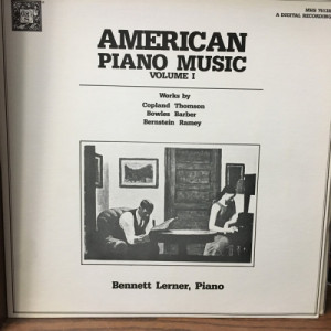 Bennett Lerner - Copland / Thomson / Bowles / Barber / Bernstein / Ramey: American Piano Music Vo - Vinyl - LP