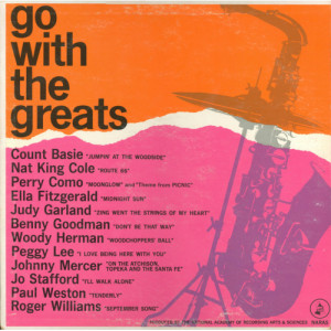 Benny Goodman / Ella Fitzgerald / Nat King Cole / Count Basie / Peggy Lee - Go With The Greats [LP] - LP - Vinyl - LP