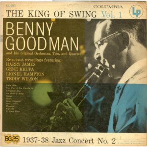 Benny Goodman Orchestra - The King of Swing Vol. 1 [Vinyl] - LP - Vinyl - LP
