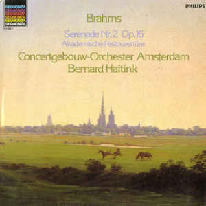 Bernard Haitink / Concertgebouw-Orchester Amsterdam - Brahms: Serenade Nr. 2 Op. 16 / Akademische Festouverture [Vinyl] - LP - Vinyl - LP