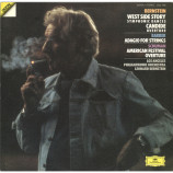 Bernstein / Barber / Schuman / Los Angeles Philharmonic Orchestra: Bernstein - Bernstein: West Side Story Symphonic Dances/Candide Overture [Record] - LP