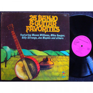 Billy Strange / Roger McGuinn / Tommy Tedesco / Mason Williams - 25 Banjo & Guitar Favorites [Vinyl] - LP - Vinyl - LP