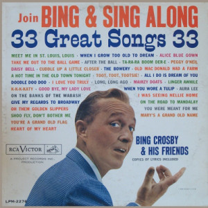 Bing Crosby - Join Bing & Sing Along [Record] - LP - Vinyl - LP