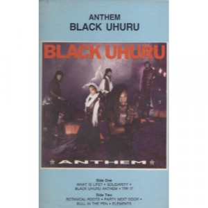 Black Uhuru - Anthem - Audio Cassette - Tape - Cassete