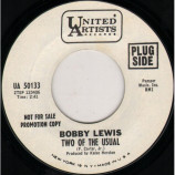Bobby Lewis - Two Of The Usual / Your B.A.B.Y. Baby Don't Love You [Vinyl] - 7 Inch 45 RPM