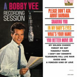 Bobby Vee - A Bobby Vee Recording Session [Vinyl] - LP