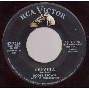 Boots Brown And His Blockbusters - Cerveza / Juicy [Vinyl] - 7 Inch 45 RPM - Vinyl - 7"